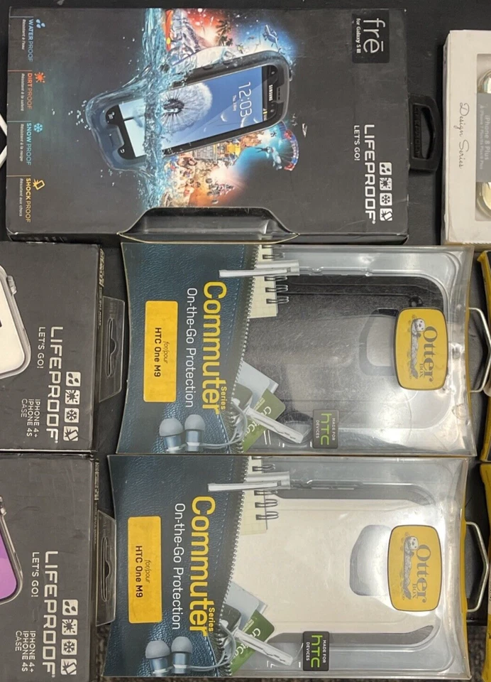 Lot Of 11 iPhone 8 Plus, 7, 4, 4s, Galaxy s3, HTC ONE M9, M8 Cases Original - Image 3 of 4