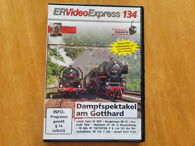 ER Video Express - Folge 134 - u.a. Dampfspektakel am Gotthard   --DVD--
