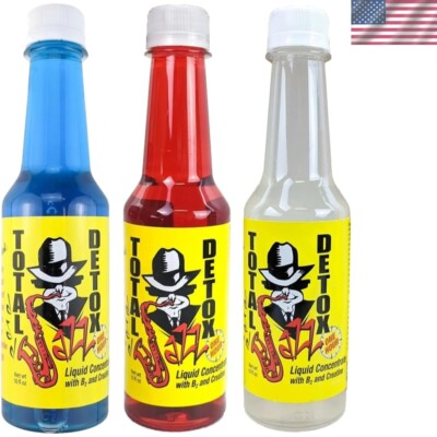 Jazz Total Detox 10oz Concentrate - B2 & Creatine for Adult