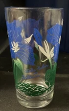 Vintage 1950’s Boscul Flower Peanut Butter Glass Wake-Robin or Trillium