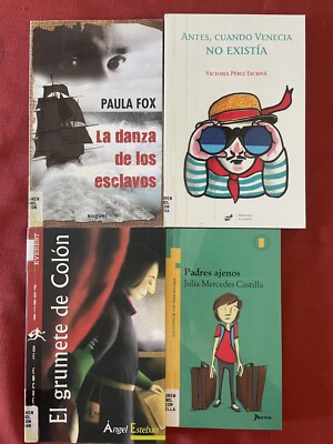 Lot 4 Spanish Chapter Books Fox Escrivá Esteban Castilla Danza Venezia Grumete