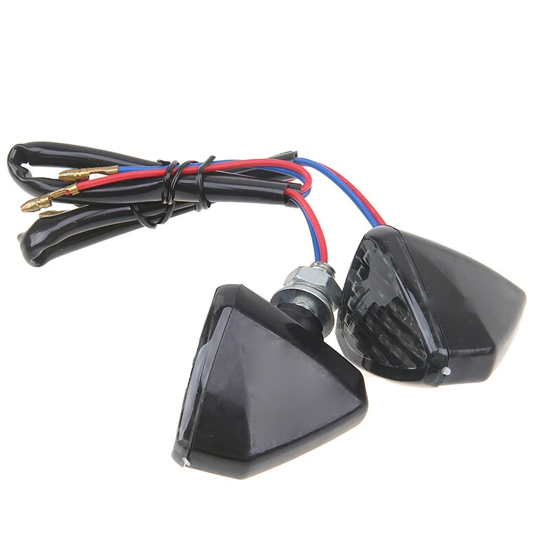 Indicador intermitente de señal de giro ámbar 12 LED bombilla lámpara para Suzuki Café Racer Foto 4 de 4