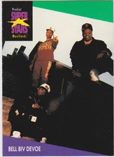 1991 PROSET SUPERSTARS MUSICARDS SER 1 SINGLE TRADING CARD #109 BELL BIV DEVOE