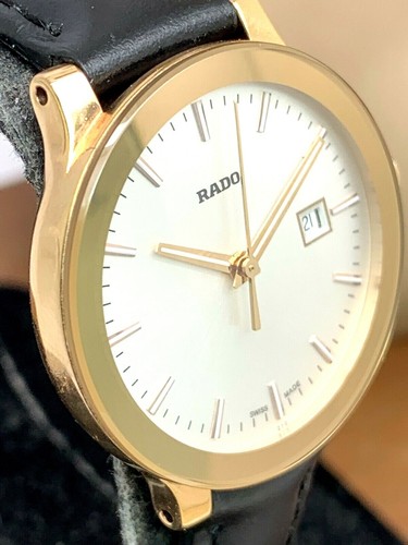 Rado Women's Watch R30555103 Centrix Swiss Quartz Silver Rose Gold Tone 28mm - Picture 11 of 12