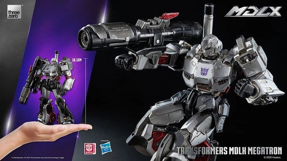 Transformers MDLX Megatron Robot Hasbro Threezero Sideshow - Immagine 3 di 3