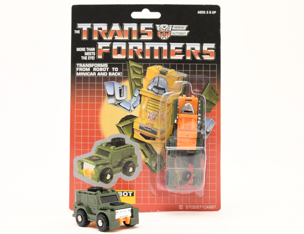 TRANSFORMERS G1 Reissue Brawn Outback New Free Shipping