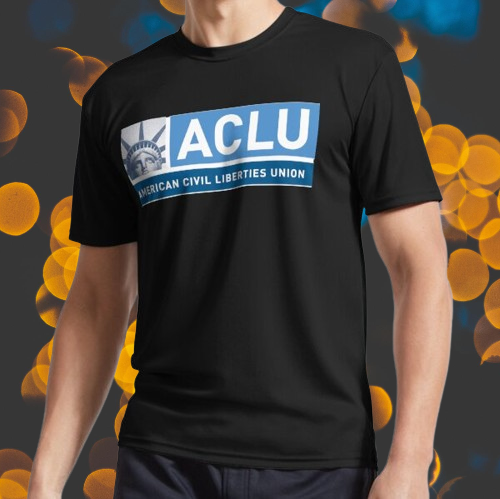 New Shirt Aclu Active Logo T-Shirt Funny American Usa Unisex Size S-5XL ...