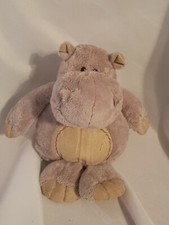 Animal Alley Hippo Hippopotamus 9" Plush Stuffed Animal 2008 Toys R Us Geoffrey