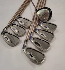 Turbo Power Titan Steel Iron Set 3 4 5 6 7 8 9 + 3 Wood Driver 