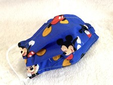 Mickey Mouse Disney Mask Washable Cotton Dual Layer Face Cover Adults Size