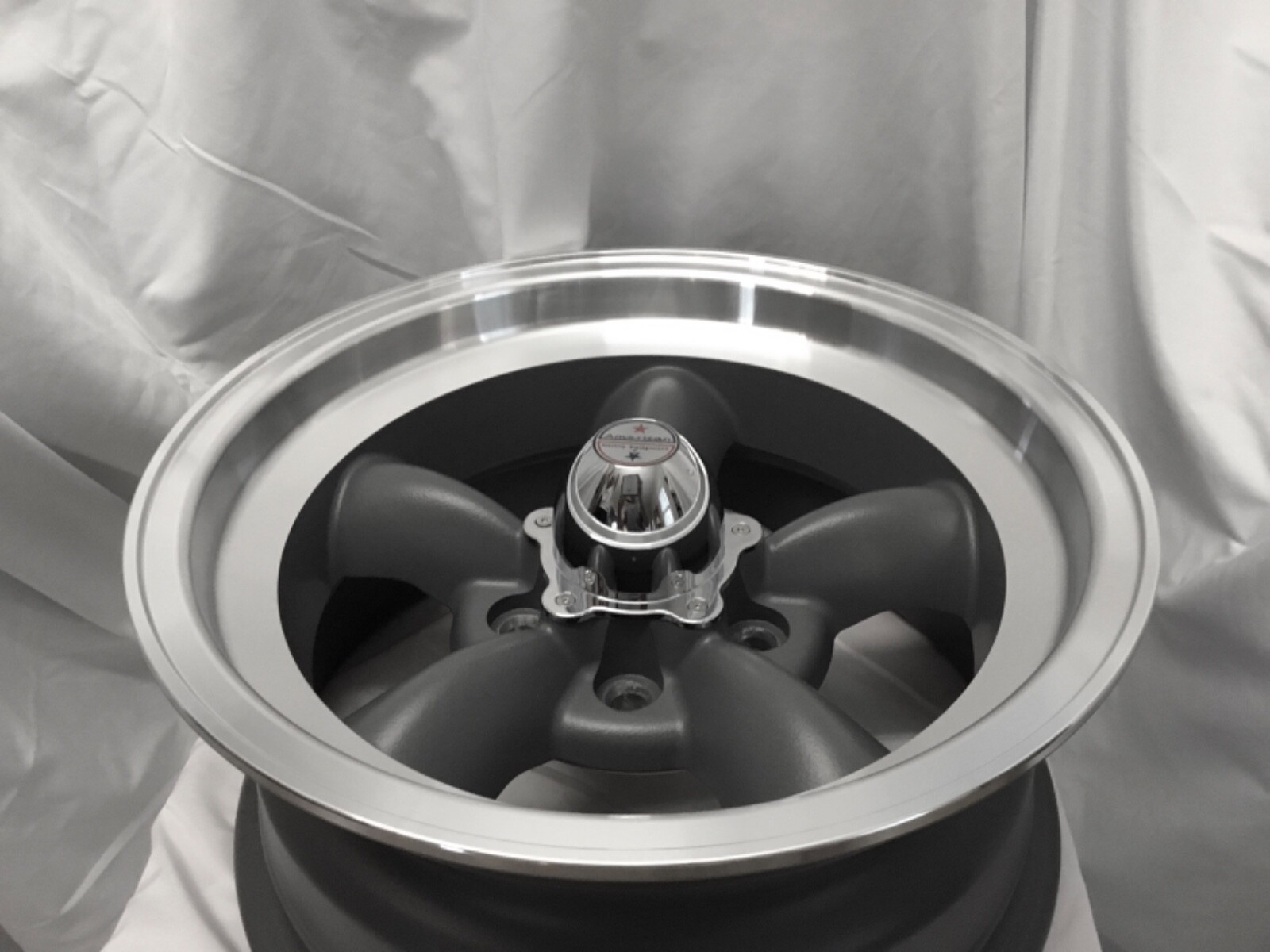 (4) 15x7 AMERICAN RACING Torq Thrust D Gray Rims Chevy 5 Lug 5x4.75 5x120.65 eBay