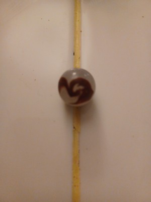 Very Rare Oxblood Marble. Makes A Great Addition To Your Collection 