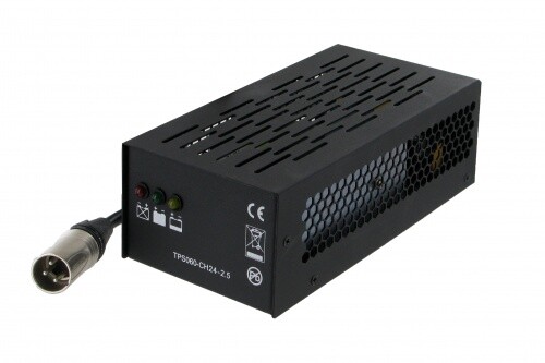 For CTM Electric Mobility HS-360, Automatic AGM Battery Charger 24V 2.5A