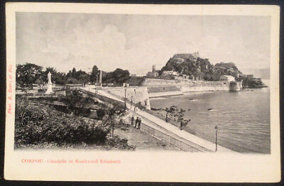 Carte Postale Ancienne Corfou - Panorama Ag. Gorgis - Grèce, Vers 1950