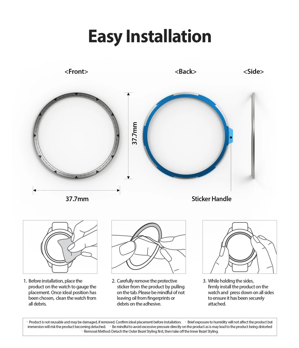 Bezel styling for outlet galaxy watch 46mm