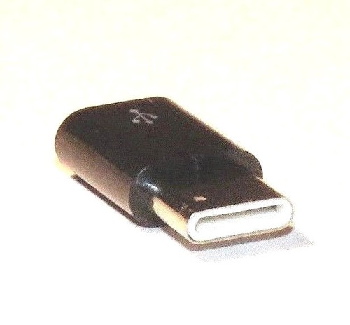3x Micro USB Female to USB 3.1 Type-C Male USB Adapters - Black - Picture 3 of 4