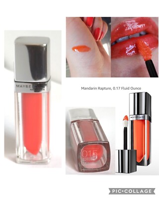 Maybelline Color Elixir Lip Color #015 Mandarin Rapture - 0.17 fl oz - SEALED