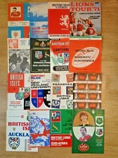 British Lions Rugby Tour Programmes 1959 - 1980