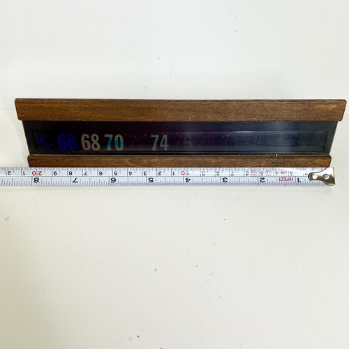 Mid Century Modern JASON Triangular THERMOMETER MODEL #432 VINTAGE NOT TESTED - Picture 3 of 6