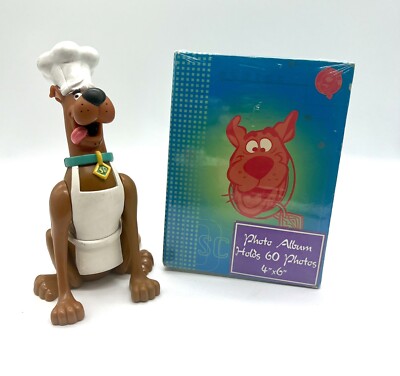 Cartoon Network Chef SCOOBY-DOO Action Figure & Vintage Photo Album