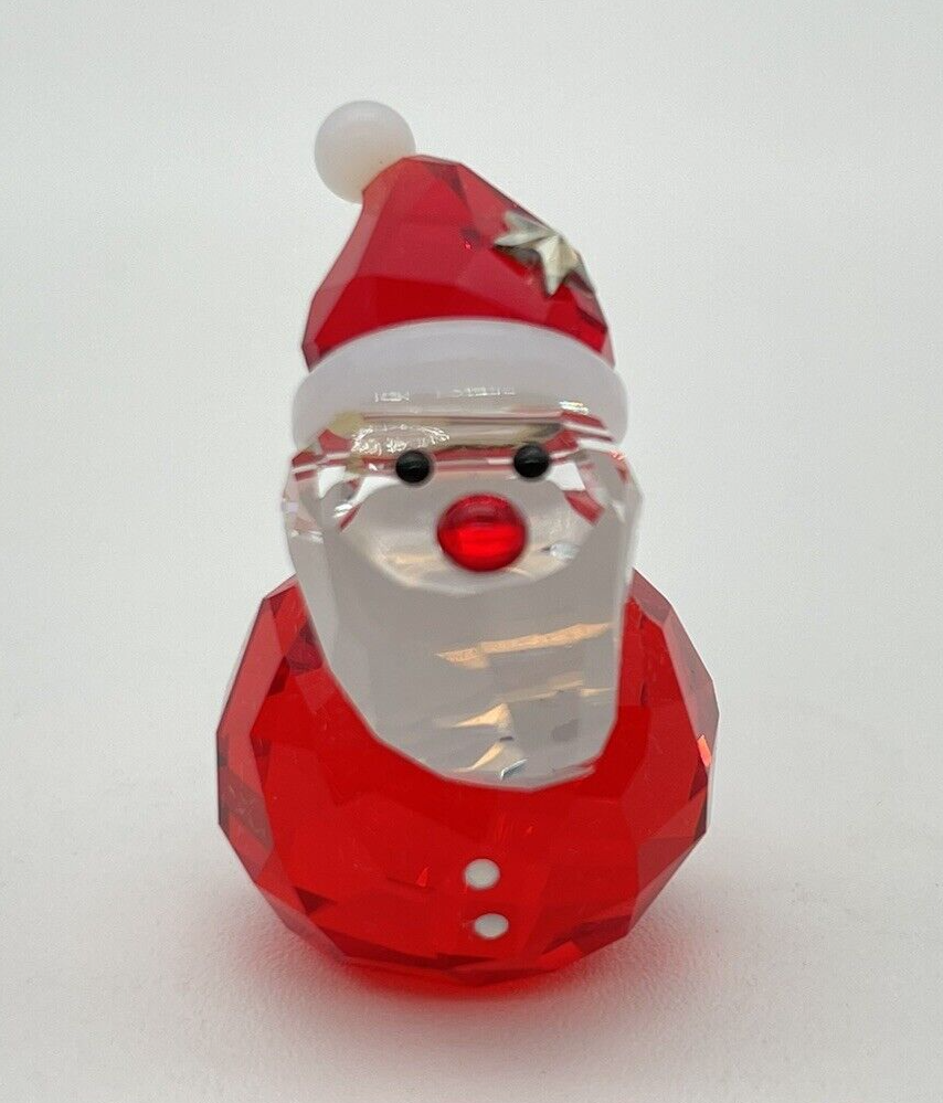 Swarovski Crystal, Rocking Santa Claus Ornament, 5544533 | eBay