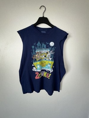 Warner Bros 100th Anniversary Looney Tunes Scooby-Doo Sleeveless T-Shirt XL