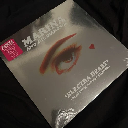 Sealed Marina And The Diamonds Electra Heart Platinum Blonde Edition Vinyl RARE