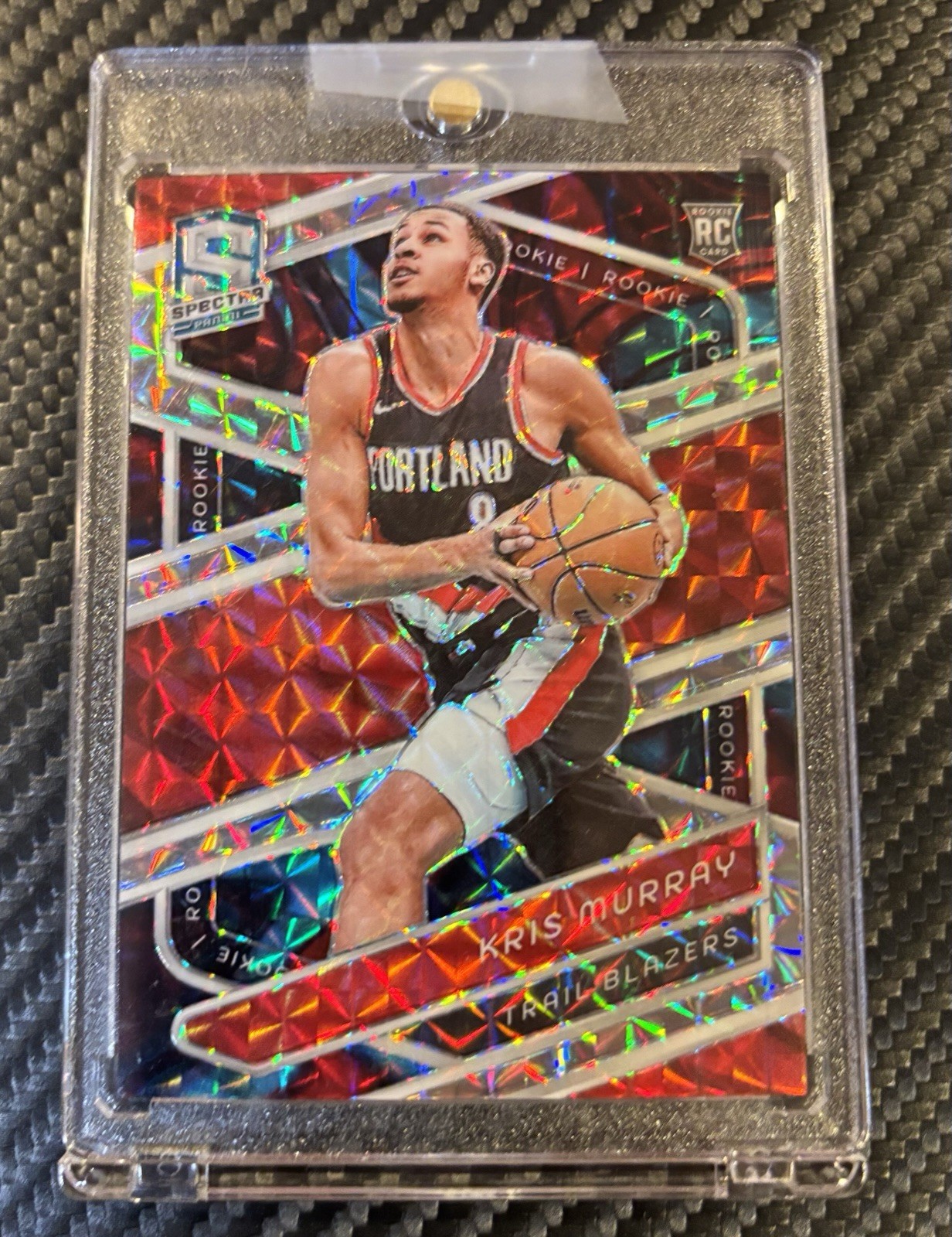 2023-24 Panini Spectra - Rookies Kris Murray #144 Interstellar Prizm /99 (RC)