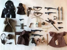 100% Original Vintage Star Wars Weapons Lot & Accessories For Action Figures