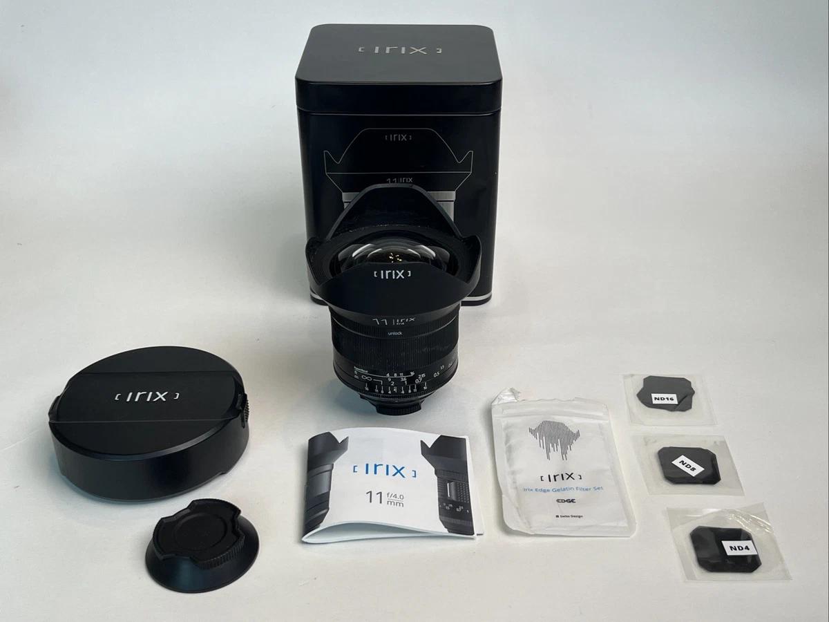 11mm Focal f/4 IRIX Camera Lenses for sale | eBay
