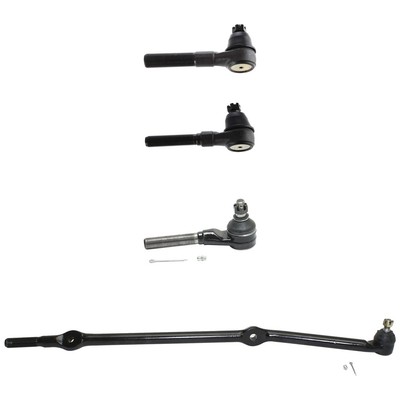 Set of 4 Tie Rod Ends Front Driver & Passenger Side Inner Interior Inside
