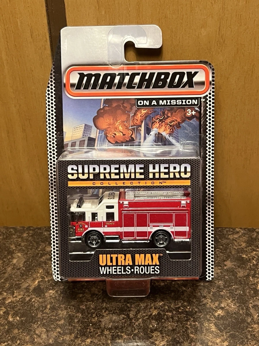 Matchbox Fire Engine 2006 Giallo - Eroic Rescue #72/120 - Scala 1:64 - Veicolo Die-Cast Per Bambini 3+