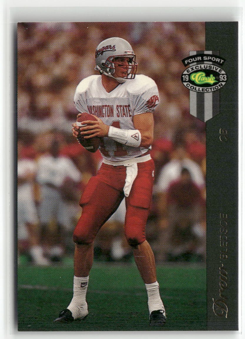 1993 Classic McDonald's Four Sport Exclusive #2 Drew Bledsoe ☘️053