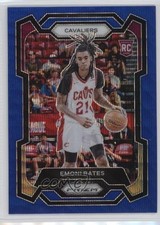 2023-24 Panini Prizm Blue Wave Prizm Emoni Bates #169 1c5x