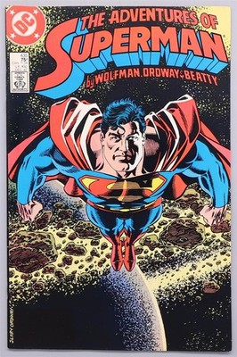 The Adventures of Superman #435 Superhelden Comic Heft US englisch DC  1986