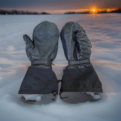 Black Diamond Men s Medium Black Goretex Mittens 