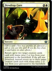 Dewdrop Cure 10 Foil Uncommon Bloomburrow MTG