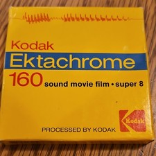 Kodak Ektachrome 160 Super 8 Sound Movie Film Reel Home Movies NR