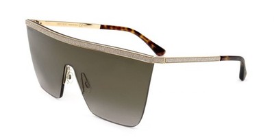 Jimmy Choo LEAH/S Gold havana 99/1/145 Damen Sonnenbrillen