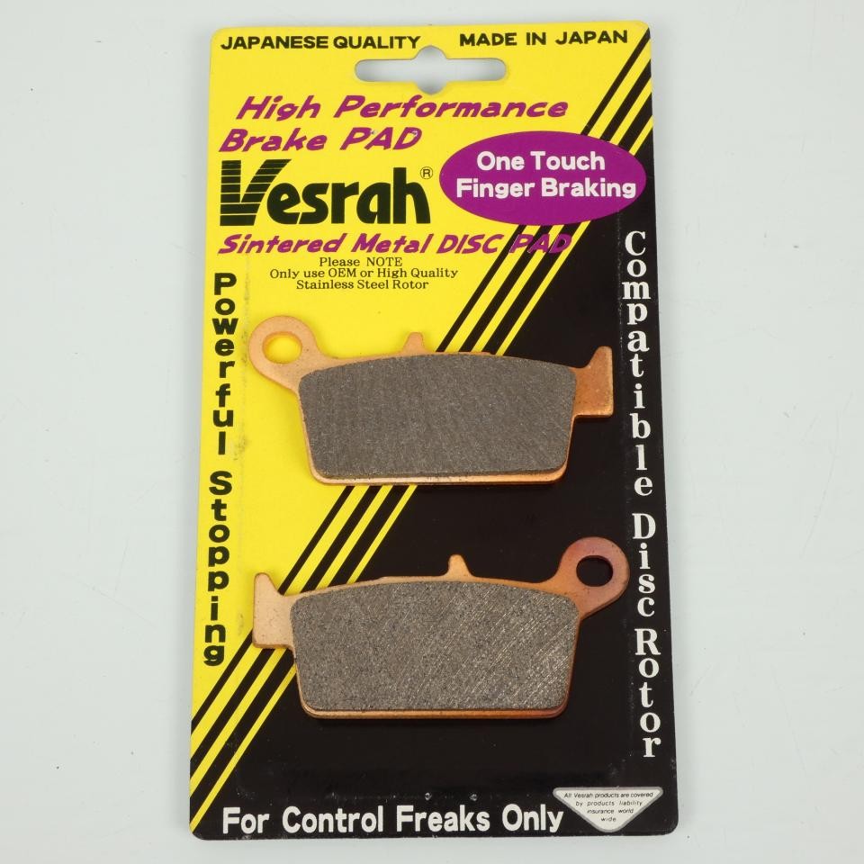 Plaquette de frein Vesrah Peugeot 50 SV Geo pour éliminer les bruits au freinage
