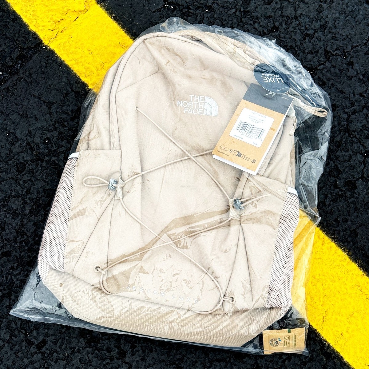 NEW* Women The North Face Jester Lux Backpack Mushroom Grey