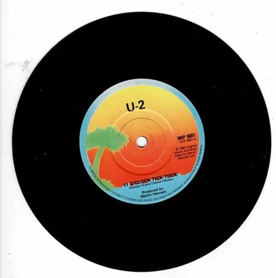 U2 11 Uhr Tick Tock 7'' 45 Touren SP
