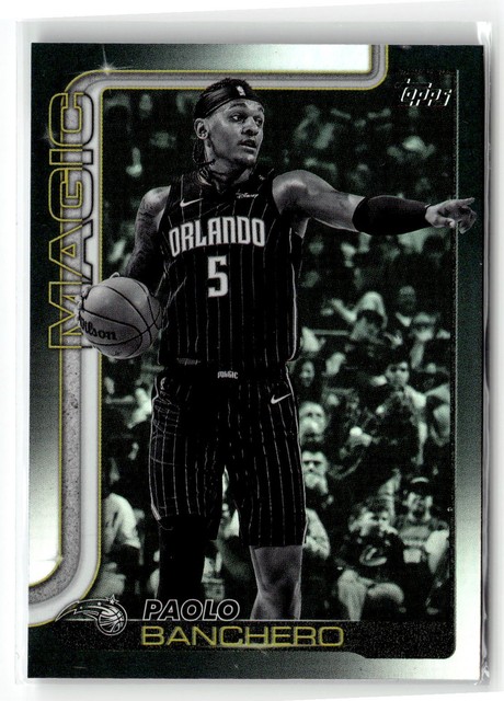 2025-26 Topps #87 Paolo Banchero Blackout