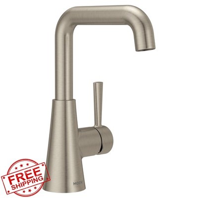 Moen Ronan Brushed Nickel Single Handle Sink Faucet