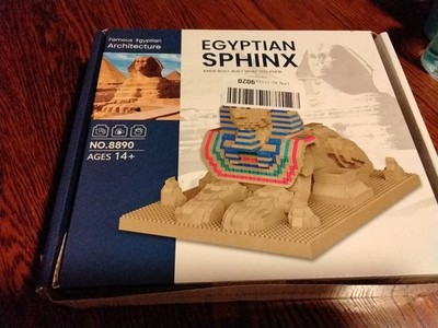 Great Sphinx Egypt Building Blocks Set (2732Pcs) Famous World Architecture Ed...