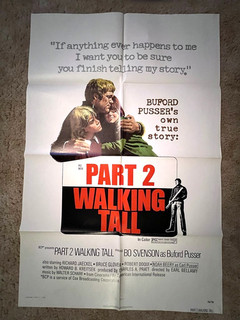 Parte 2: Walking Tall 1975 Locandina Film 27x41 Bo Svenson Luke Askew Bruce Glover