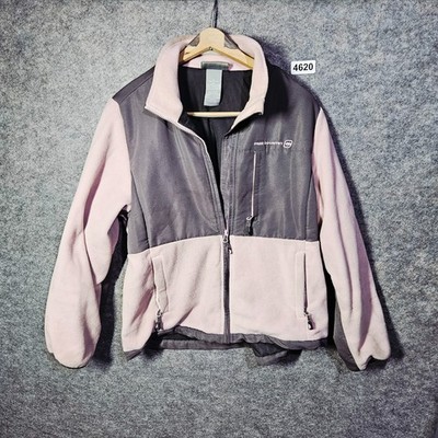 Free Country Jacket Womens XL Pink Softshell Fleece Lined - Full Zip Extra Large