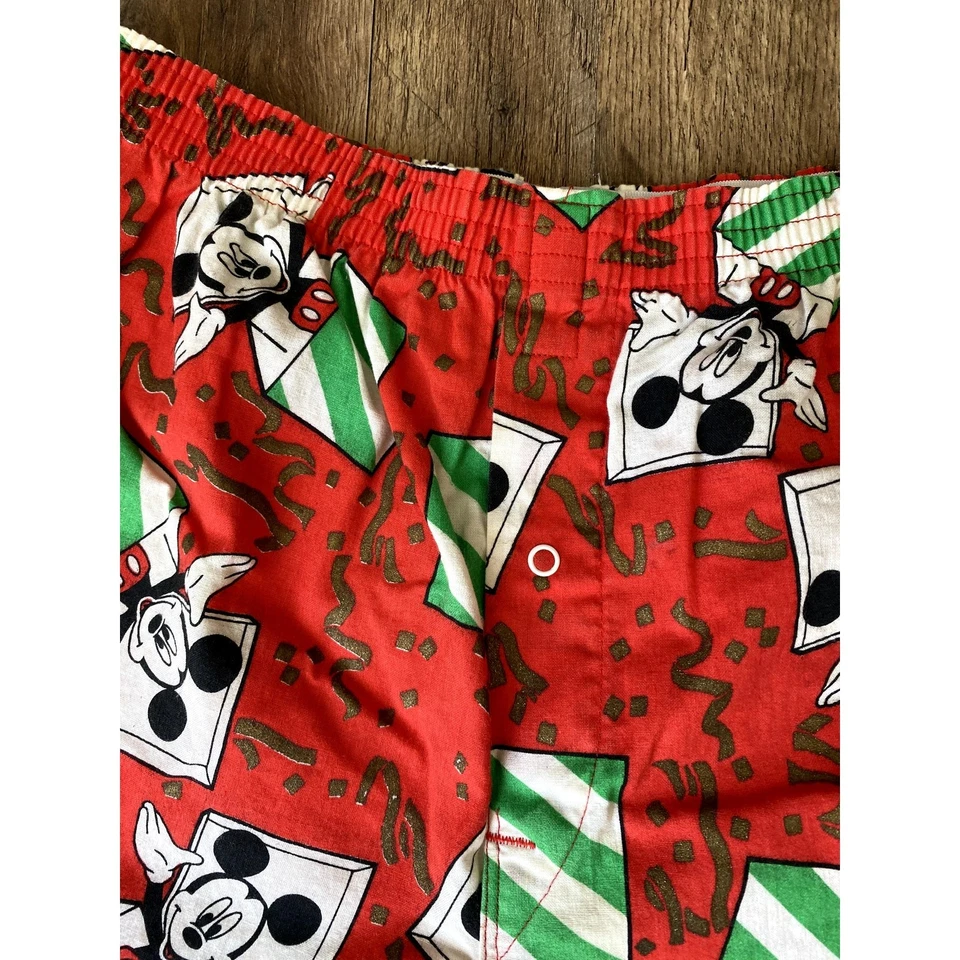 Boxers vintage Walt Disney Mickey Mouse 100 % algodón Foto 4 de 4