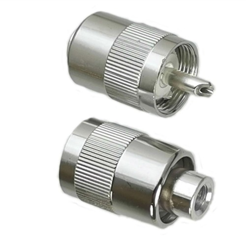 20 Pcs Connector PL259 UHF Male Plug Solder for RG58 RG142 LMR195 RG4008484 - Zdjęcie 4 z 6