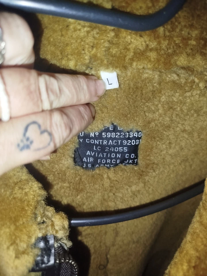 Bomberjacke Fliegerjacke Typ B3 Pilotenjacke - Bild 3 von 4